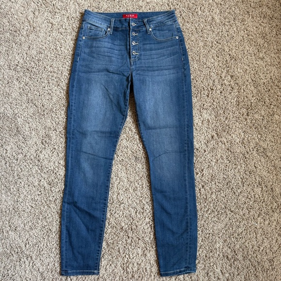 Guess high-waist button-fly skinny jeans - Picture 3 of 7